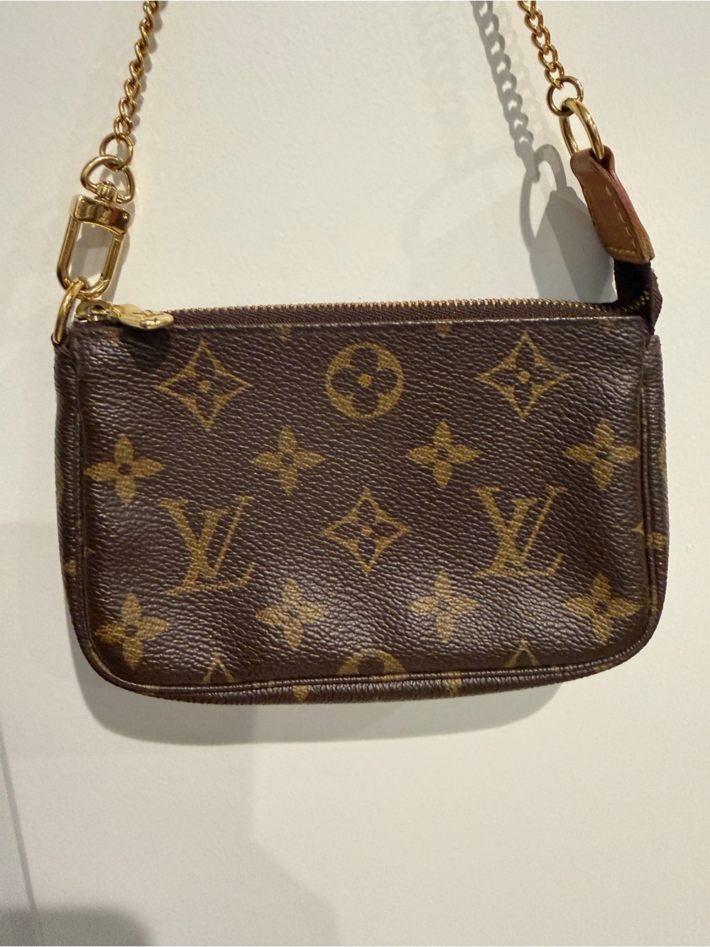Louis Vuitton Vintage Mini Pochette Accessoires Monogram